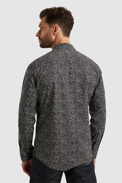 PME legend long sleeve shirt print on poplin
